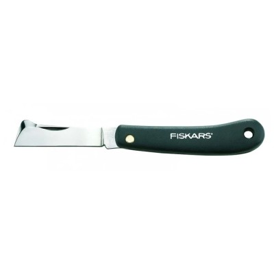 Briceag pentru altoit universal Fiskars 125900, lamă oțel inoxidabil, mâner plastic