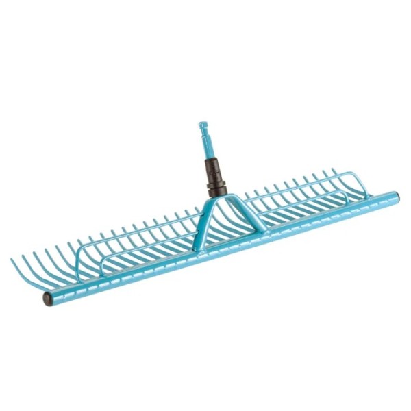 Greblă universală Gardena Fan Combisystem 03381-20, oțel, fără coadă, 32 dinți