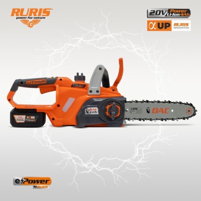 Electroferastrau pe acumulator RURIS 2524e – Motor fara perii, sina 25 Electroferastrau pe acumulator RURIS 2524e – Motor fara perii, sina 25