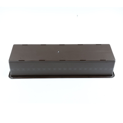 Jardiniera din plastic Carina maro 60 cm – Ideală pentru interior