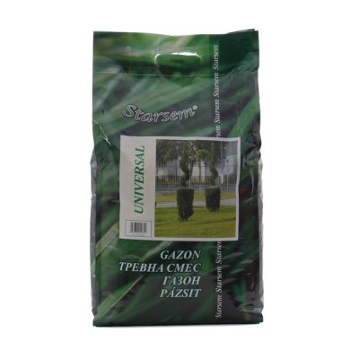 Seminte gazon universal Starsem 5 kg – acoperire 200 m², gazon verde s Seminte gazon universal Starsem 5 kg – acoperire 200 m², gazon verde s