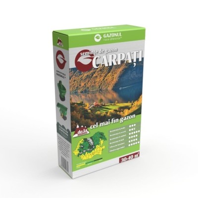 Seminte gazon Carpati montane 0.75 kg – rezistenta excelenta in zone r