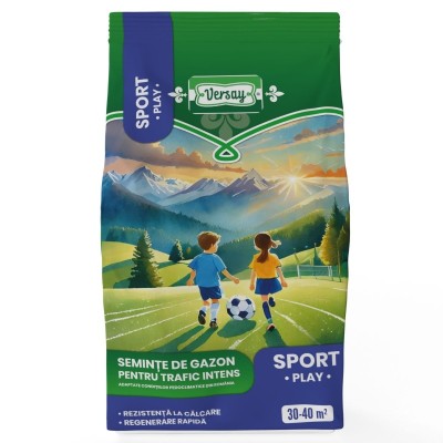 Seminte gazon sport Versay 1 kg – gazon rezistent pentru trafic intens
