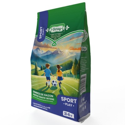 Seminte gazon sport Versay 1 kg – gazon rezistent pentru trafic intens