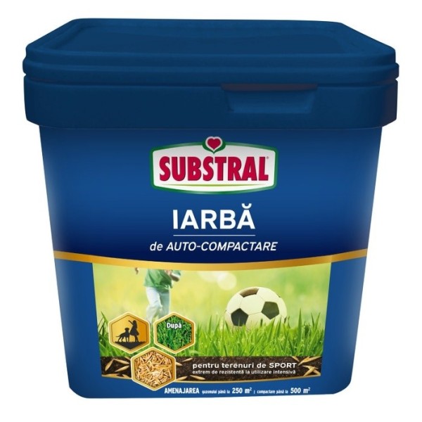 Seminte gazon sport Substral 5 kg – performanta superioara pentru peluze intens circulate